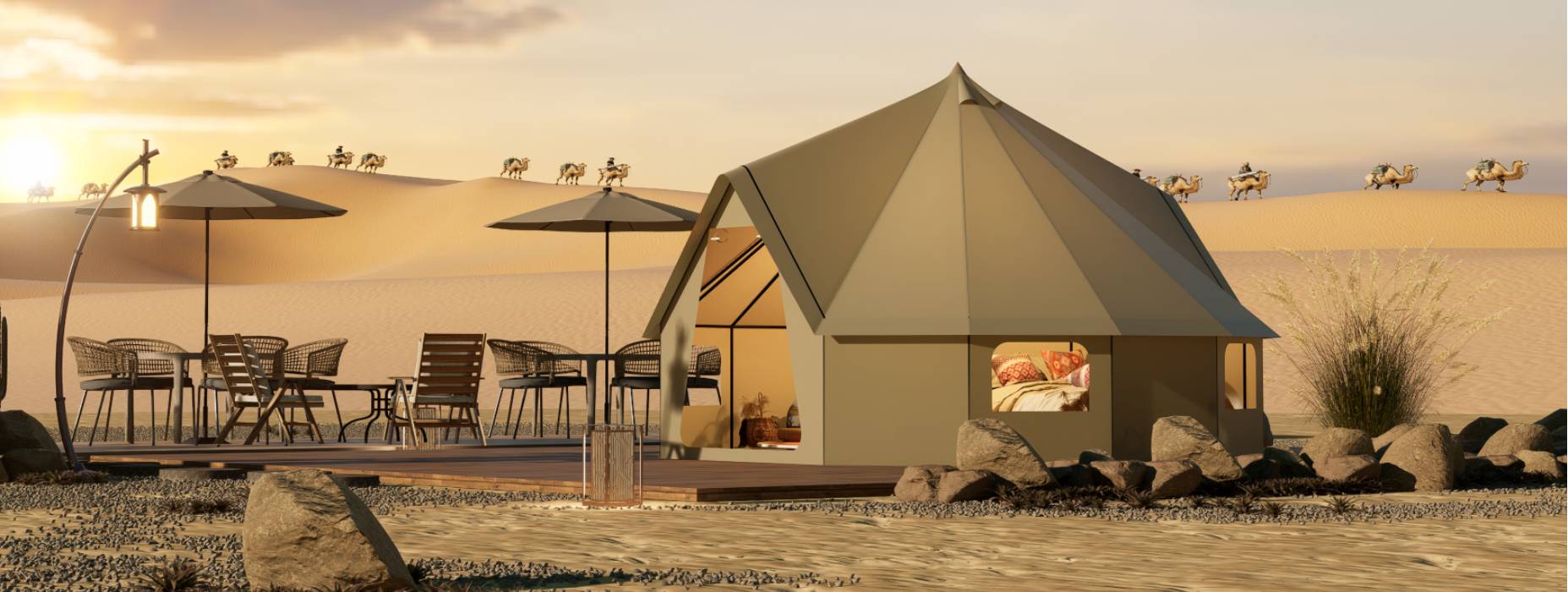 郁南县露营酒店帐篷产品